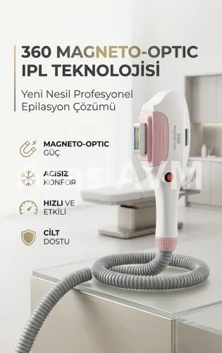 360 Magneto-Optic IPL Epilasyon Başlığı  - Lazer ve Cilt Bakım Cihazı