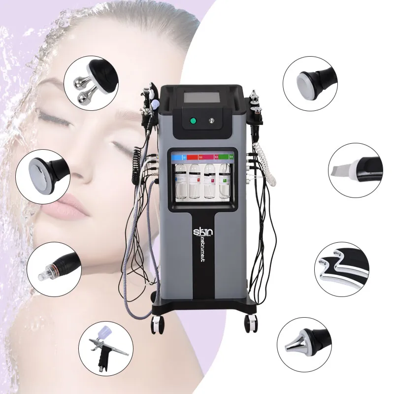 Profesyonel 8 in 1 Cilt Bakım ve Hydrafacial Cihazı - Güzellik Salonu Tipi - Lazer ve Cilt Bakım Cihazı