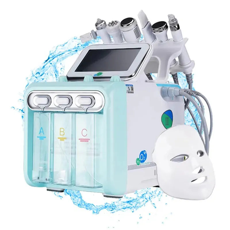 Hydrofacial cilt bakım cihazı led maskeli - Lazer ve Cilt Bakım Cihazı